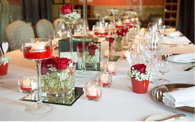 Table de mariage dressee par un traiteur a Lyon