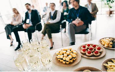 Traiteur pour formation pro : déjeuner et pause café